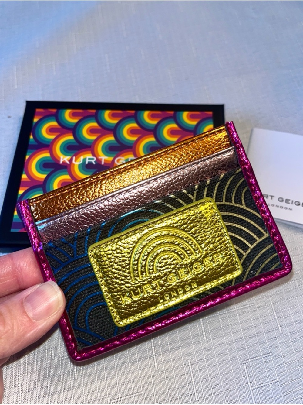 Kurt Geiger NWT/NIB! Southbank Card Holder